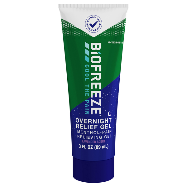 Biofreeze Overnight Menthol Pain Relieving Gel