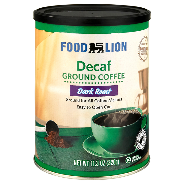 Food Lion Decaf Medium Roast Ground Coffee