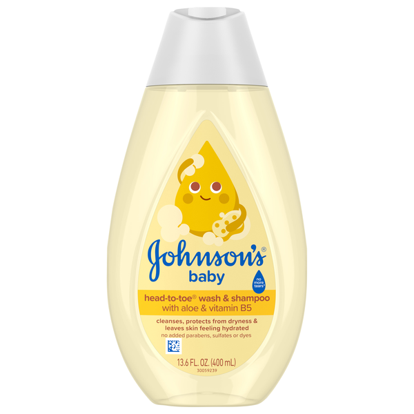 Johnson's Head-to-Toe Wash & Shampoo Newborn