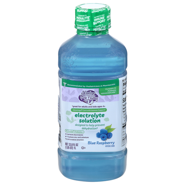 Always My Baby Advantage Care Blue Raspberry Electrolyte Solution