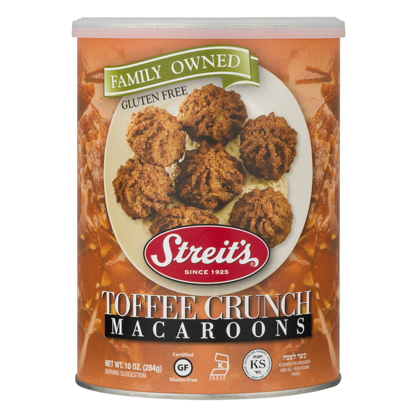 Streit's Macaroons Toffee Crunch