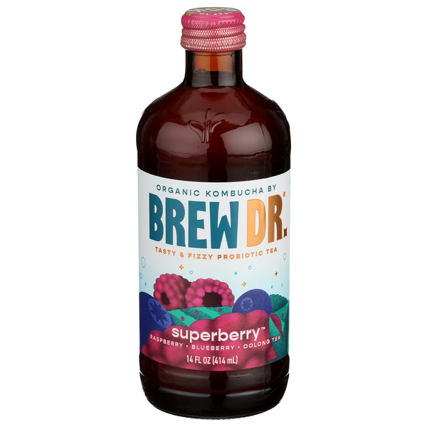 Brew Dr. Organic Superberry Kombucha