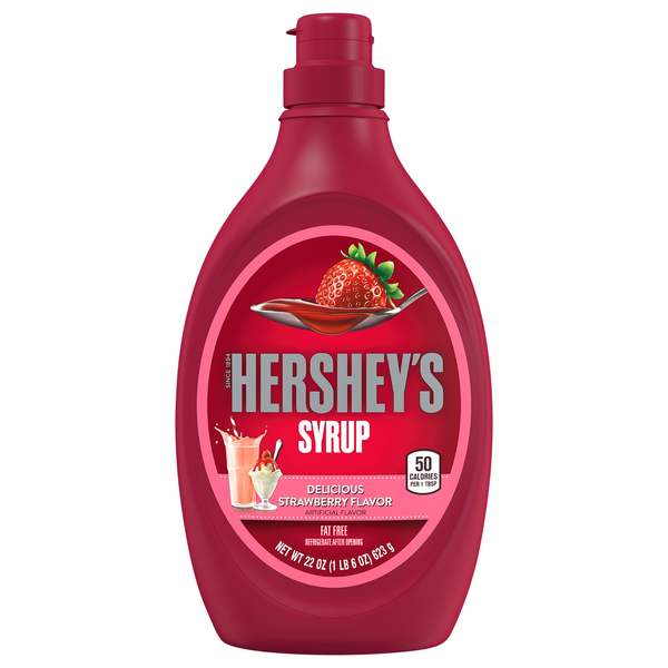 Hershey's Strawberry Flavor Syrup