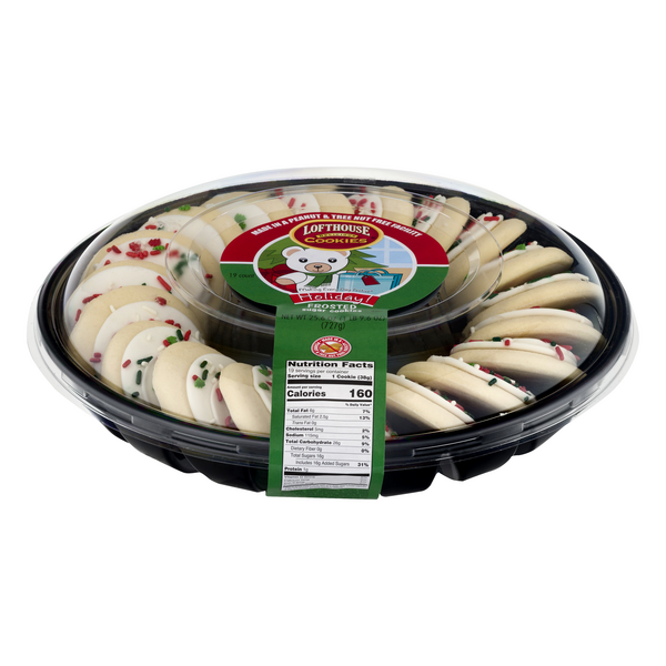 Save On Lofthouse Frosted Christmas Sugar Cookies Tray Order Online 
