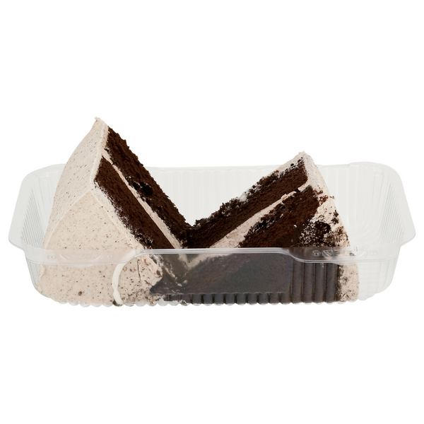 Our Brand Bakery Cookies 'n Cream Cake Slices - 2 ct