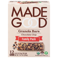 Made Good Organic Gluten & Nut Free Chocolate Chip Granola Bars - 12 ct