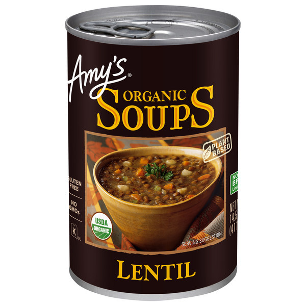 Amy's Organic Plant-Based Lentil Soup