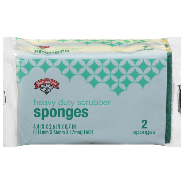 Hannaford Scrubber Sponges Heavy Duty