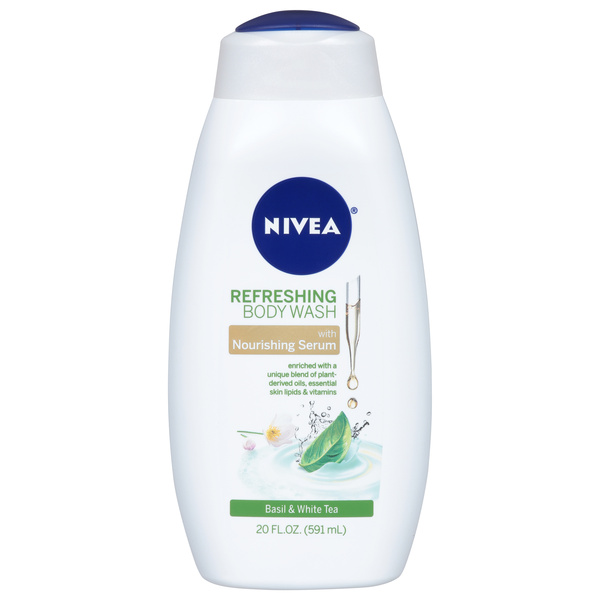 Nivea Basil & White Tea Refreshing Body Wash