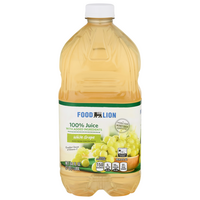 Food Lion 100% Juice White Grape