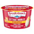 Breakstone's Cottage Doubles 2% Low Fat Pineapple Cottage Cheese