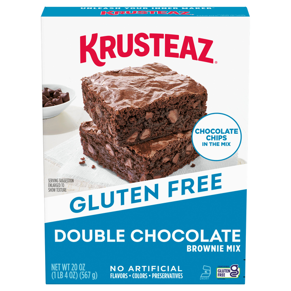 Krusteaz Gluten Free Double Chocolate Brownie Mix