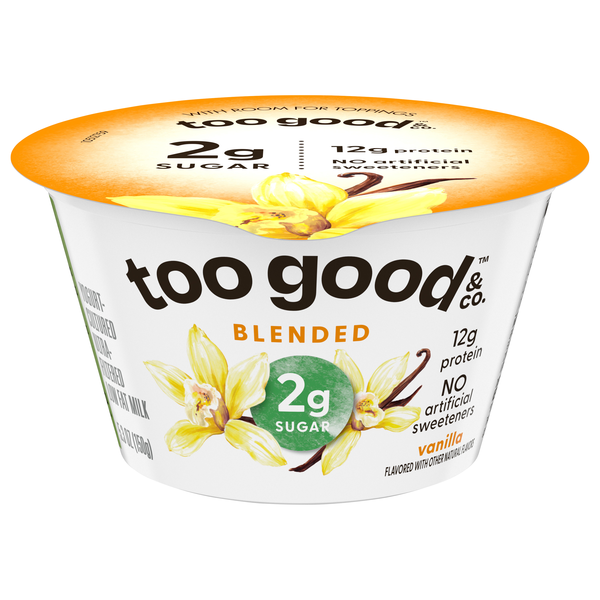 Too Good & Co. Blended Low Fat Vanilla Greek Yogurt Cup