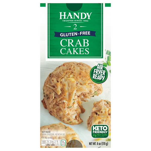 Handy Gluten free Crab Cake - 2 ct Frozen