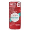 Old Spice Aluminum Free High Endurance Pure Sport Deodorant 3.4oz/2 ct