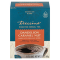 Teeccino Caffeine Free Dandelion Caramel Nut Roasted Herbal Tea Bags