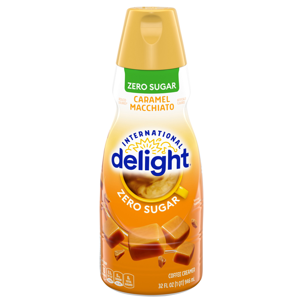 International Delight Zero Added Sugar Caramel Macchiato Coffee Creamer
