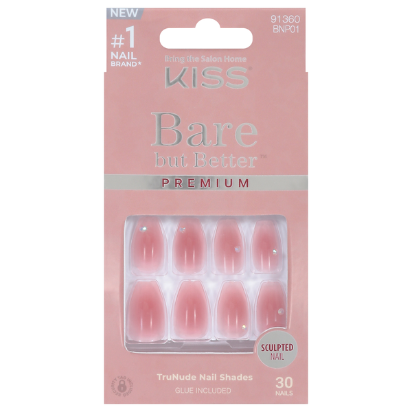 Kiss Bare but Butter Premium Trunude Sculpted Nails