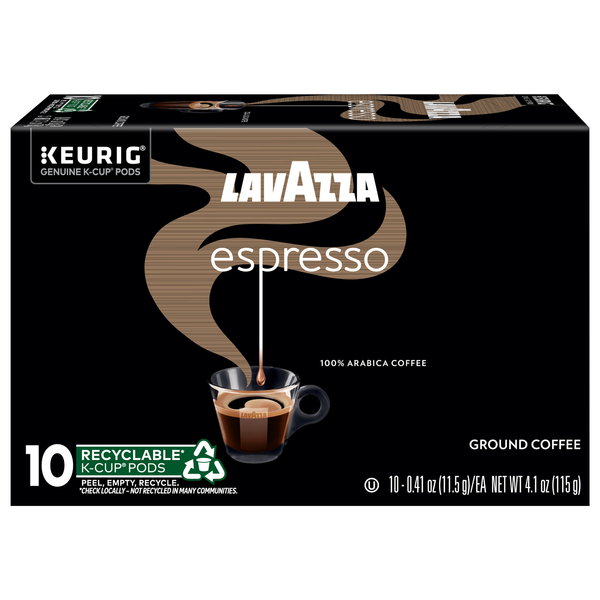LavAzza Italiano Espresso Dark Roast Coffee K-Cup Pods