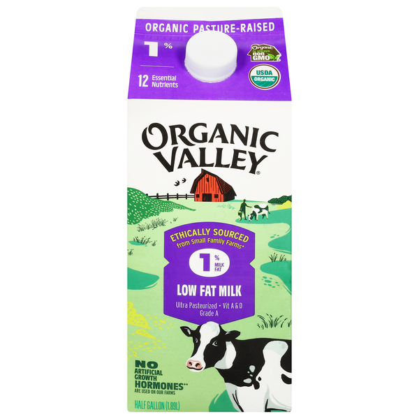 Organic Valley 1% Low Fat Milk