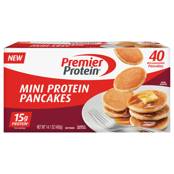 Premier Protein Mini Protein Pancakes - 40 ct Frozen