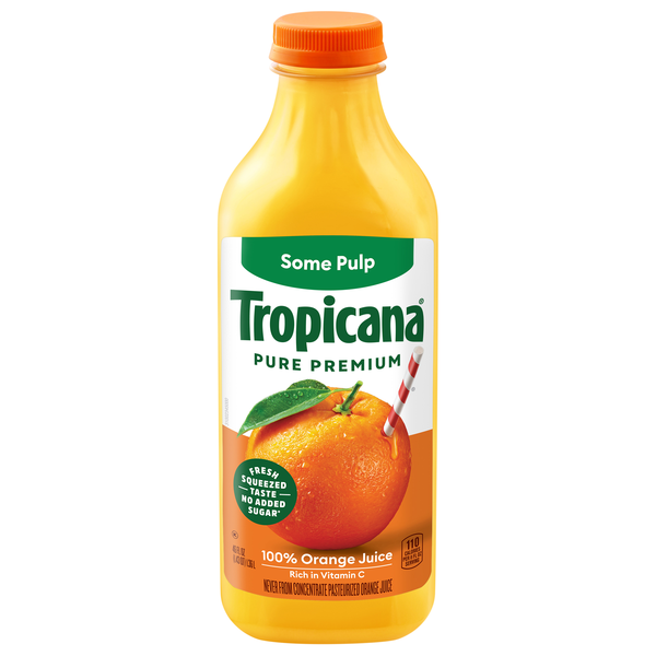 Tropicana Pure Premium Some Pulp 100% Orange Juice