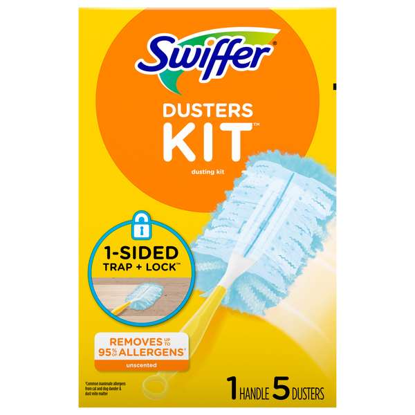 Swiffer Dusters Kit (1 Handle & 5 Dusters)