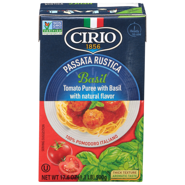 Cirio Basil Tomato Puree