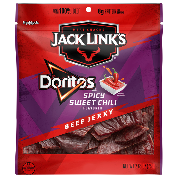 Jack Link's Doritos Spicy Sweet Chili 8g Protein Beef Jerky