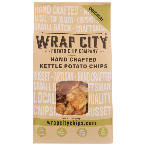 Wrap City Original Hand Crafted Kettle Potato Chips
