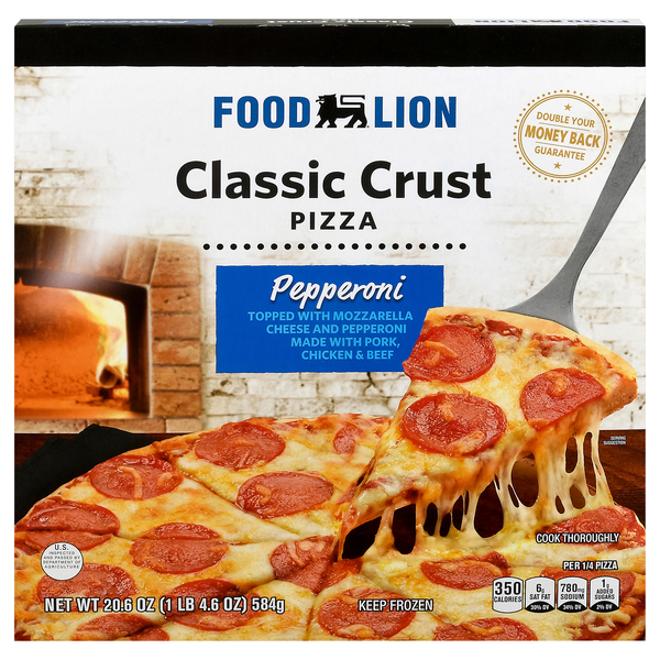 Food Lion Classic Crust Pepperoni Pizza Frozen