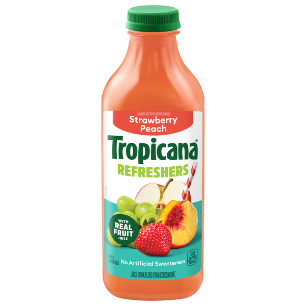 Tropicana Refreshers Strawberry Peach Juice Drink