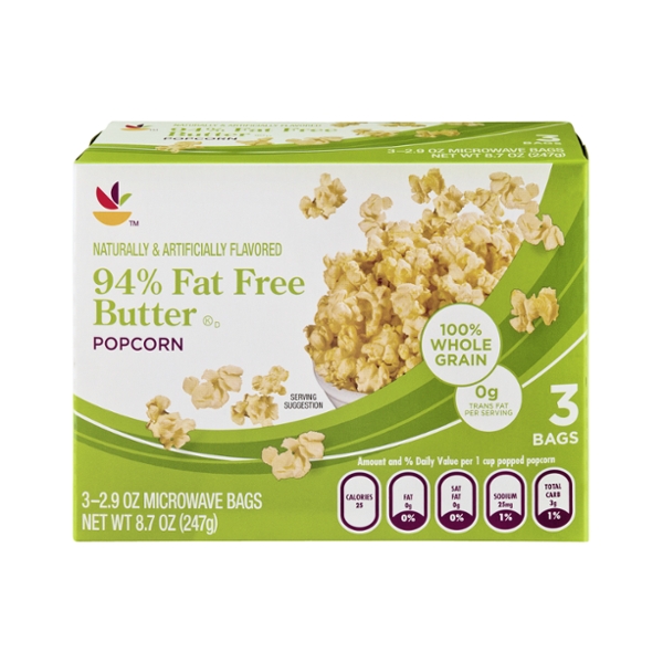 Save on Giant Microwave Popcorn Butter 94 Fat Free Order Online