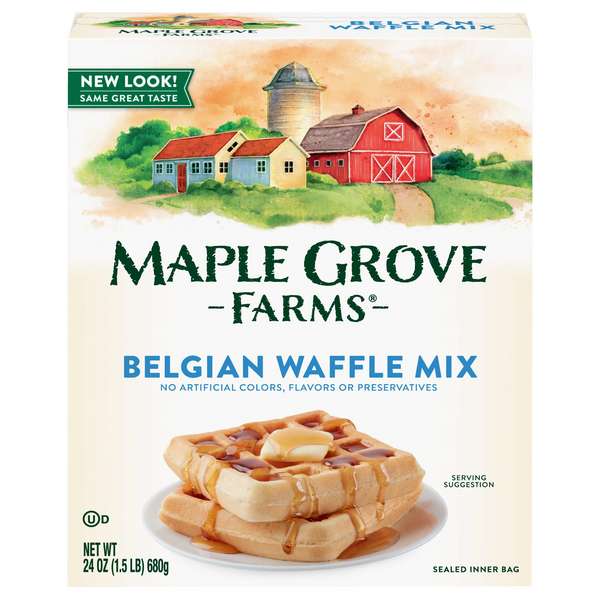 Save on Maple Grove Farms Belgian Waffle Mix Order Online Delivery