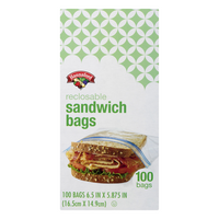 Hannaford Reclosable Sandwich Bags