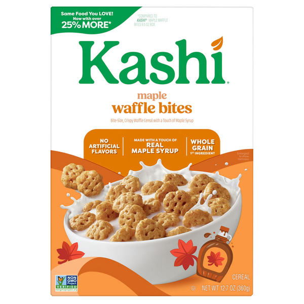 Kashi Maple Waffle Bites Whole Grain Cereal