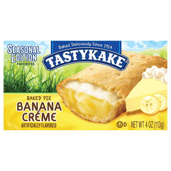 Tastykake Banana Creme Baked Pie