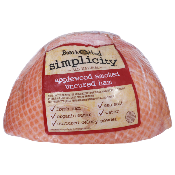 Save on Boar's Head Simplicity Deli Applewood Smoked Uncured Ham (Thin