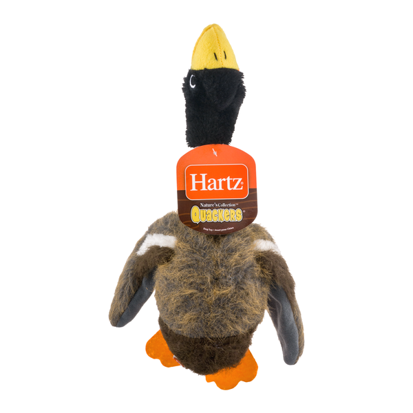 Hartz Nature's Collection Dog Toy Plush Large Quackers