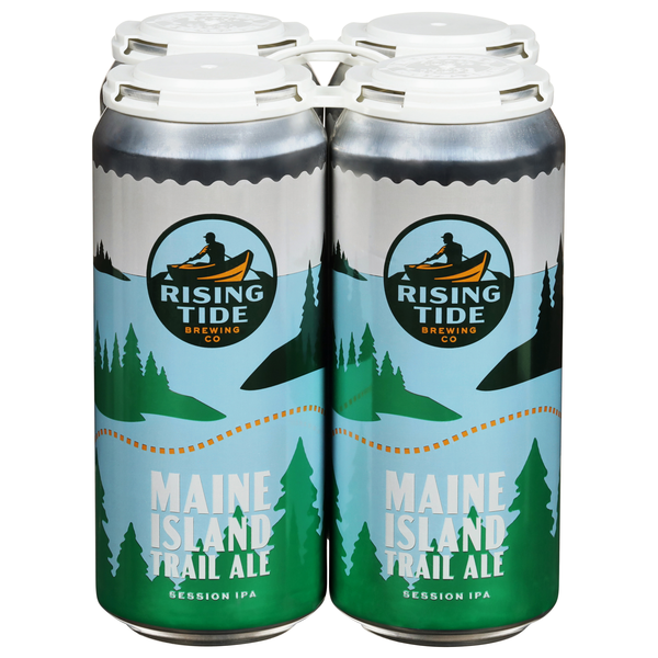 Rising Tide Brewing Co Maine Island Trail Ale Session IPA Beer - 4 pk