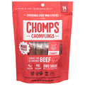 Chomps Chomplings Mild Original Mini Beef Meat Sticks - 14 ct