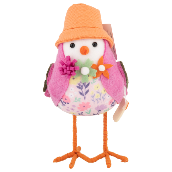 Smart Living Spring Bird Decor Pink