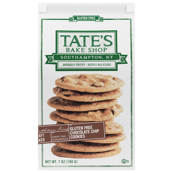 Save on Tate's Bake Shop Cookies Chocolate Chip Gluten Free Order