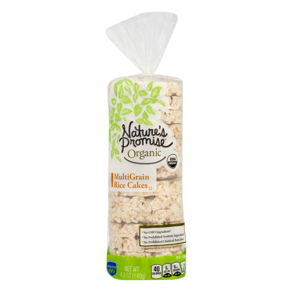 Nature's Promise Organic Rice Cakes Multigrain
