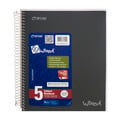 Top Flight 5-Subject Notebook College Rule 11 X 8.9 Inch - 160 Sheets