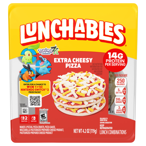 Lunchables Extra Cheesy Pizza