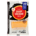 Our Brand Sharp Cheddar Cheese Slices -10 ct