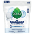 Seventh Generation Free & Clear Laundry Detergent Pacs - 45 ct