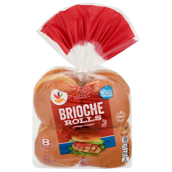 Our Brand Brioche Sandwich Rolls - 8 ct