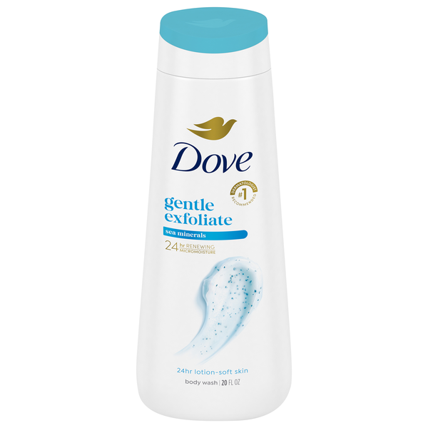 Dove Gentle Exfoliating Sea Minerals Body Wash